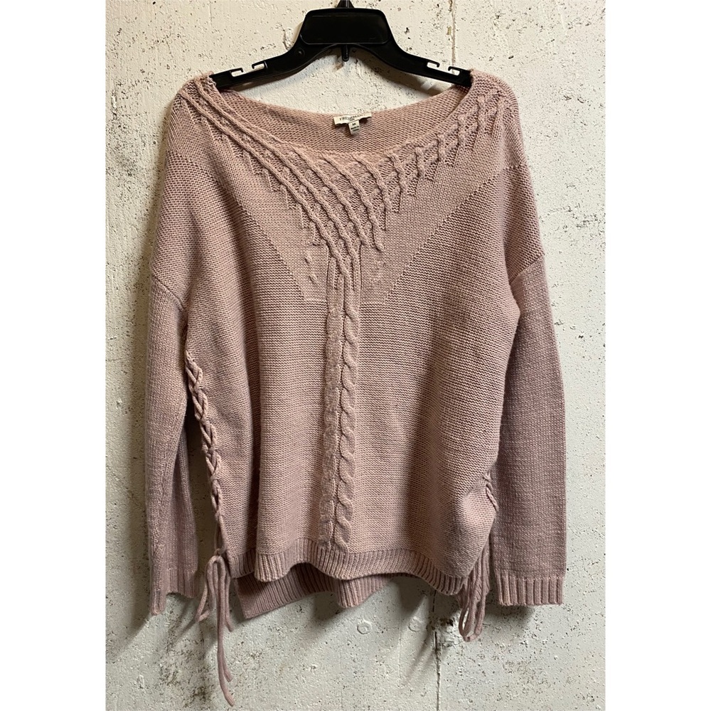 Off the Shoulder Knit Pullover